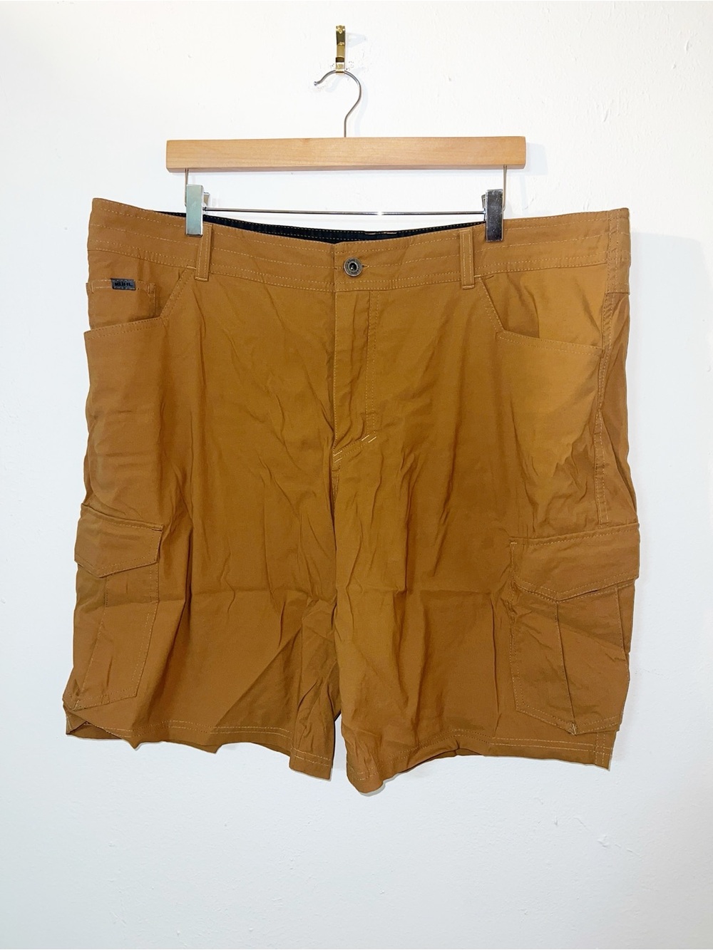 Kuhl Men's Cargo Lightweight Breathable Outdoor Hiking Shorts -Camel